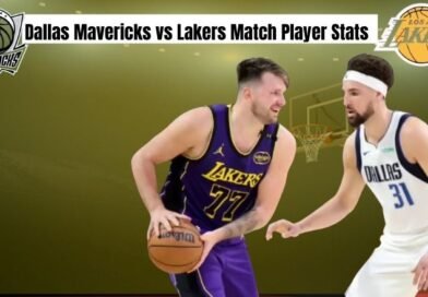 Dallas Mavericks vs Lakers Match Player Stats