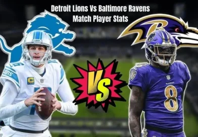 Detroit Lions Vs Baltimore Ravens Match Player Stats