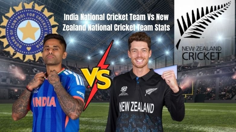 India National Cricket Team Vs New Zealand National Cricket Team Stats