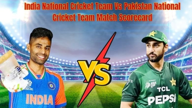 India National Cricket Team Vs Pakistan National Cricket Team Match Scorecard