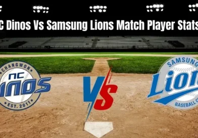 NC Dinos Vs Samsung Lions Match Player Stats