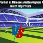 Rutgers Football Vs Minnesota Golden Gophers Football Match Player Stats