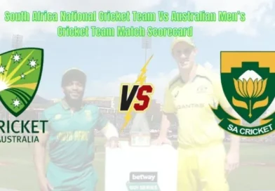 South Africa National Cricket Team Vs Australian Men’s Cricket Team Match Scorecard