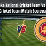 Sri Lanka National Cricket Team Vs England Cricket Team Match Scorecard