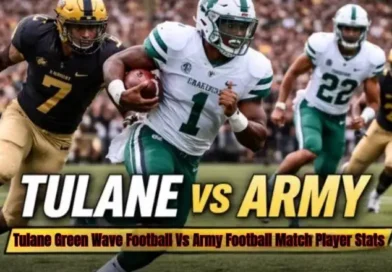 Tulane Green Wave Football Vs Army Football Match Player Stats
