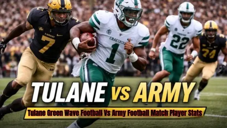 Tulane Green Wave Football Vs Army Football Match Player Stats