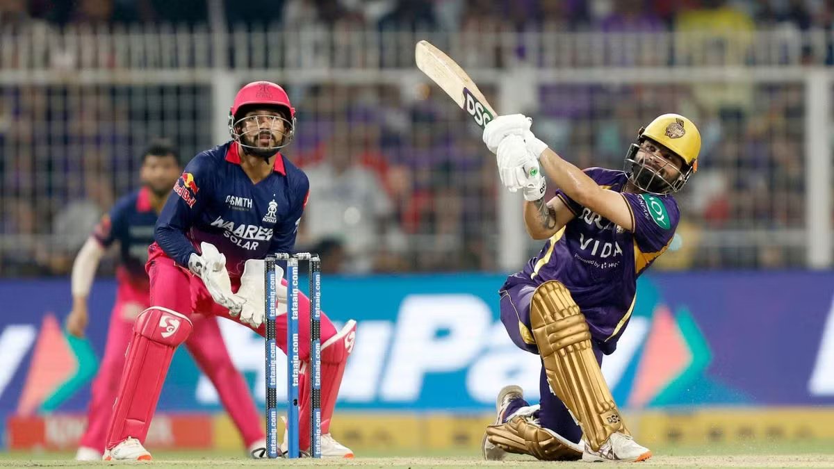 rajasthan royals vs kolkata knight riders match scorecard