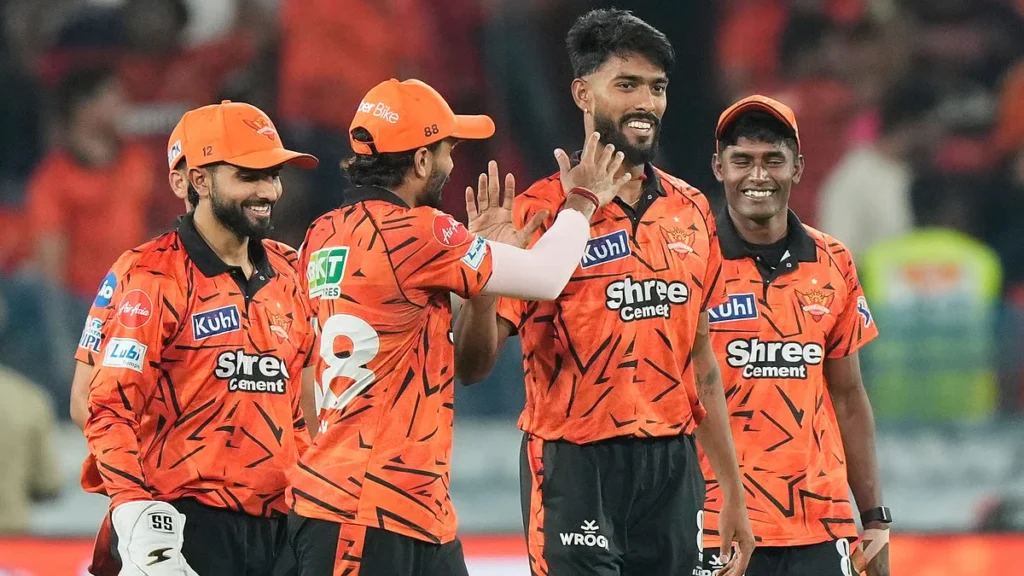 Sunrisers Hyderabad vs Rajasthan Royals Match Scorecard