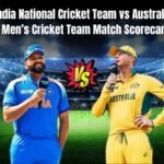 India National Cricket Team vs Australian Men’s Cricket Team Match Scorecard