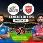 Mumbai Indians vs Punjab Kings Match Scorecard