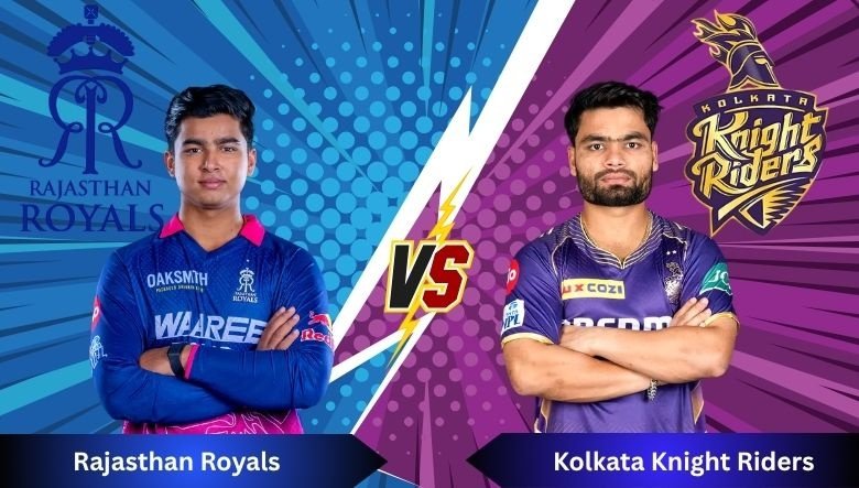 rajasthan royals vs kolkata knight riders match scorecard